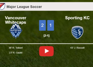 Vancouver Whitecaps defeats Sporting KC 2-1. HIGHLIGHTS
