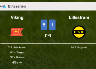 Viking wipes out Lillestrøm 5-1 after playing a great match