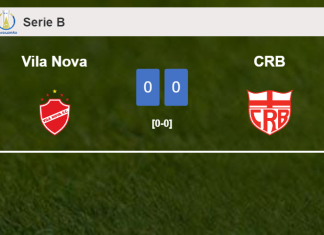 Vila Nova draws 0-0 with CRB on Monday