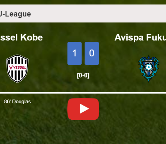 Vissel Kobe conquers Avispa Fukuoka 1-0 with a late goal scored by D. . HIGHLIGHTS