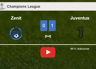 Juventus defeats Zenit 1-0 with a late goal scored by D. Kulusevski. HIGHLIGHTS