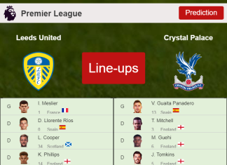 PREDICTED STARTING LINE UP: Leeds United vs Crystal Palace - 30-11-2021 Premier League - England