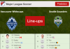PREDICTED STARTING LINE UP: Vancouver Whitecaps vs Seattle Sounders - 07-11-2021 Major League Soccer - USA