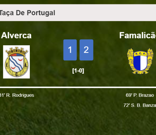 Famalicão recovers a 0-1 deficit to best Alverca 2-1