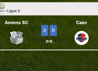 Amiens SC draws 0-0 with Caen on Saturday