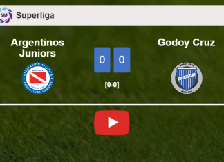 Argentinos Juniors draws 0-0 with Godoy Cruz on Saturday. HIGHLIGHTS