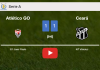 Atlético GO and Ceará draw 1-1 on Sunday. HIGHLIGHTS
