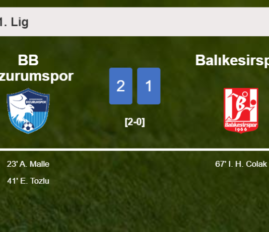 BB Erzurumspor tops Balıkesirspor 2-1