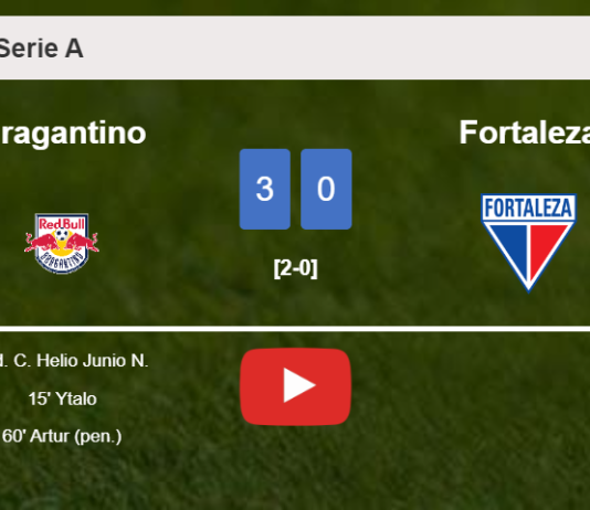 Bragantino prevails over Fortaleza 3-0. HIGHLIGHTS