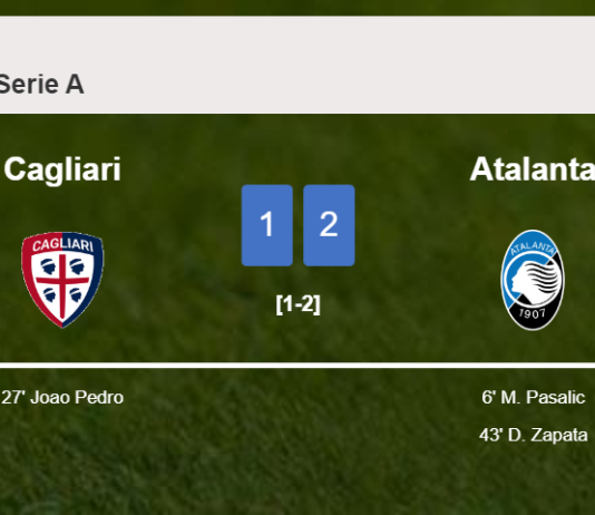 Atalanta overcomes Cagliari 2-1