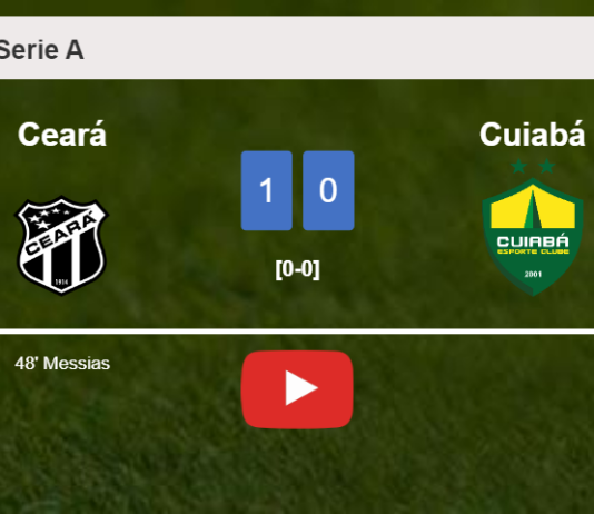 Ceará beats Cuiabá 1-0 with a goal scored by M. . HIGHLIGHTS