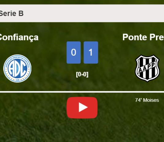 Ponte Preta tops Confiança 1-0 with a goal scored by M. . HIGHLIGHTS