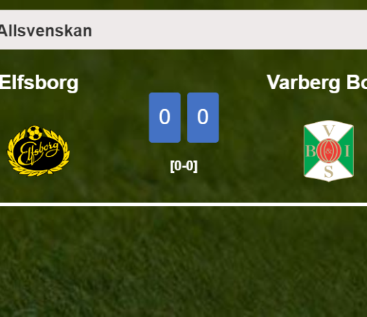 Elfsborg draws 0-0 with Varberg BoIS on Saturday