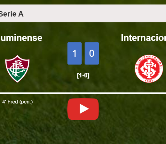 Fluminense tops Internacional 1-0 with a goal scored by F. . HIGHLIGHTS