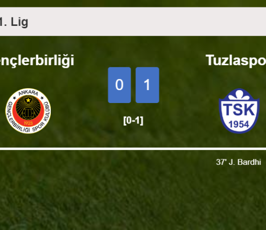 Tuzlaspor defeats Gençlerbirliği 1-0 with a goal scored by J. Bardhi