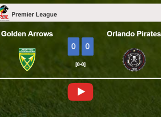 Golden Arrows draws 0-0 with Orlando Pirates on Saturday. HIGHLIGHTS
