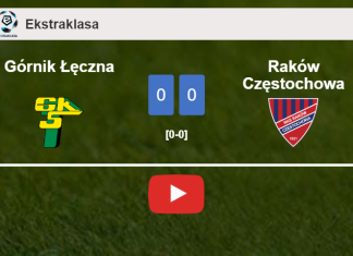 Górnik Łęczna draws 0-0 with Raków Częstochowa with F. Tudor missing a penalt. HIGHLIGHTS