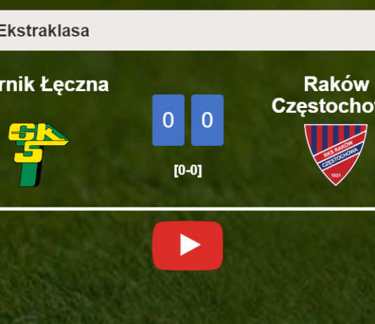 Górnik Łęczna draws 0-0 with Raków Częstochowa with F. Tudor missing a penalt. HIGHLIGHTS