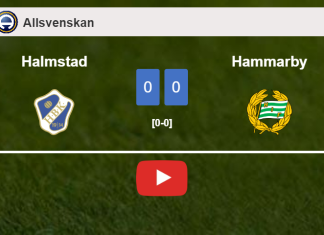 Halmstad draws 0-0 with Hammarby on Sunday. HIGHLIGHTS