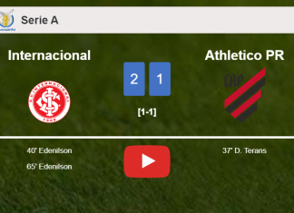 Internacional recovers a 0-1 deficit to best Athletico PR 2-1 with E.  scoring 2 goals. HIGHLIGHTS