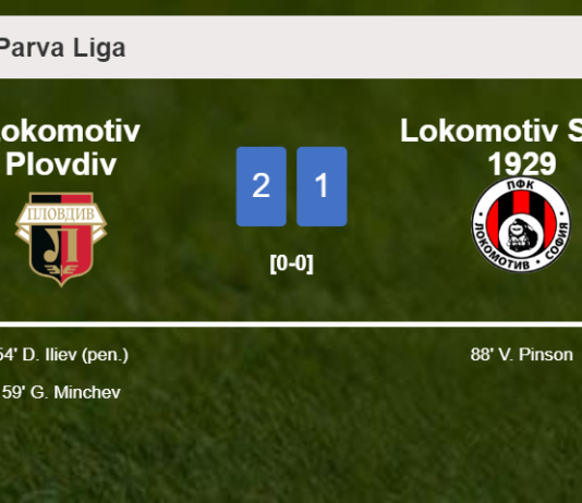 Lokomotiv Plovdiv seizes a 2-1 win against Lokomotiv Sofia 1929