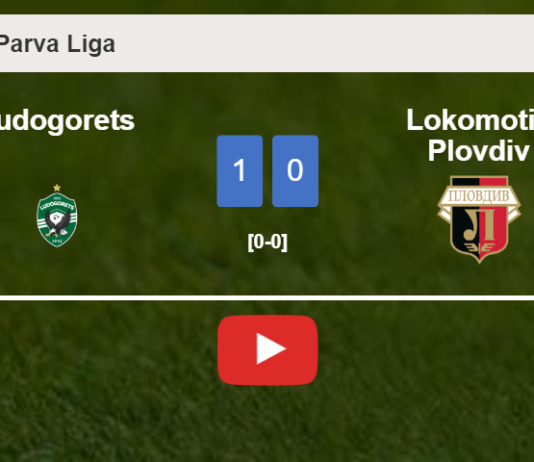 Ludogorets tops Lokomotiv Plovdiv 1-0 with a late goal scored by C. Gomis. HIGHLIGHTS
