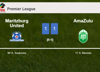 Maritzburg United steals a draw against AmaZulu
