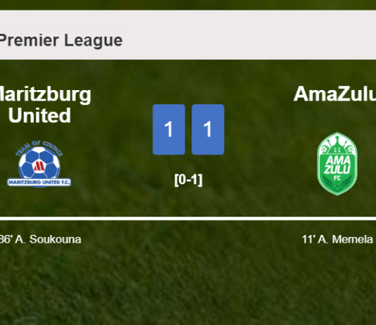 Maritzburg United steals a draw against AmaZulu