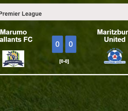 Marumo Gallants FC draws 0-0 with Maritzburg United on Wednesday