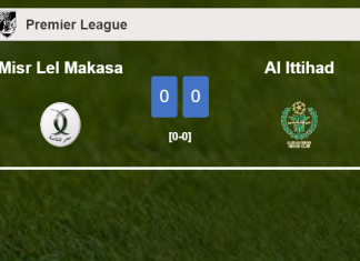 Misr Lel Makasa draws 0-0 with Al Ittihad on Sunday