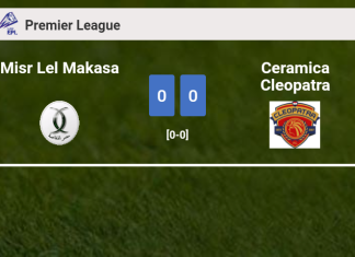 Misr Lel Makasa draws 0-0 with Ceramica Cleopatra on Thursday