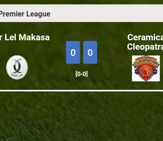Misr Lel Makasa draws 0-0 with Ceramica Cleopatra on Thursday