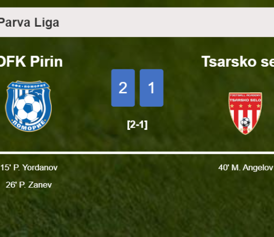 OFK Pirin overcomes Tsarsko selo 2-1