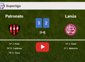 Patronato defeats Lanús after recovering from a 0-2 deficit. HIGHLIGHTS