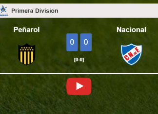 Peñarol draws 0-0 with Nacional on Sunday. HIGHLIGHTS
