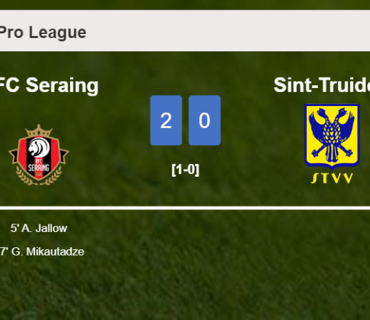 RFC Seraing conquers Sint-Truiden 2-0 on Saturday