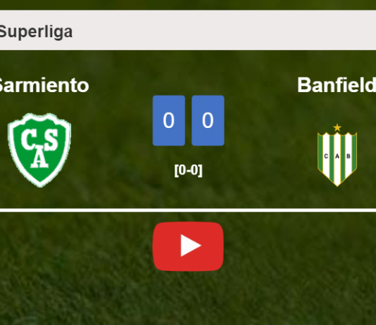 Sarmiento draws 0-0 with Banfield on Wednesday. HIGHLIGHTS