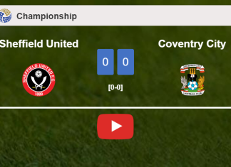 Sheffield United stops Coventry City with a 0-0 draw. HIGHLIGHTS