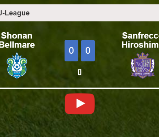 Shonan Bellmare draws 0-0 with Sanfrecce Hiroshima on Sunday. HIGHLIGHTS