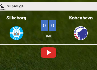 Silkeborg draws 0-0 with København on Sunday. HIGHLIGHTS