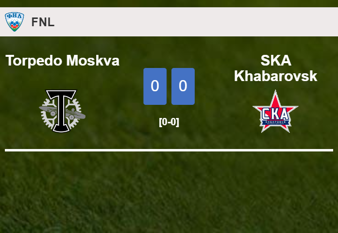 Torpedo Moskva draws 0-0 with SKA Khabarovsk on Sunday
