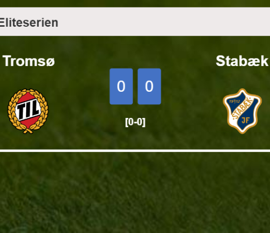 Tromsø draws 0-0 with Stabæk on Sunday