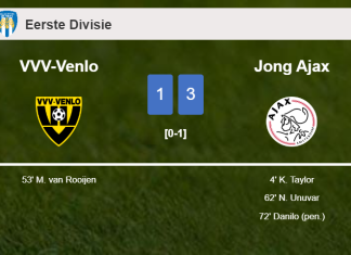Jong Ajax conquers VVV-Venlo 3-1