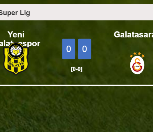Yeni Malatyaspor draws 0-0 with Galatasaray on Sunday