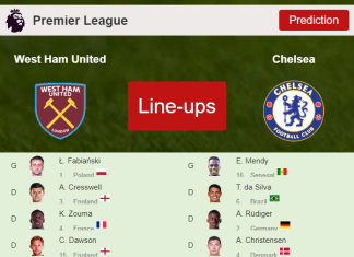 PREDICTED STARTING LINE UP: West Ham United vs Chelsea - 04-12-2021 Premier League - England