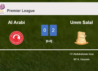 Umm Salal tops Al Arabi 2-0 on Thursday