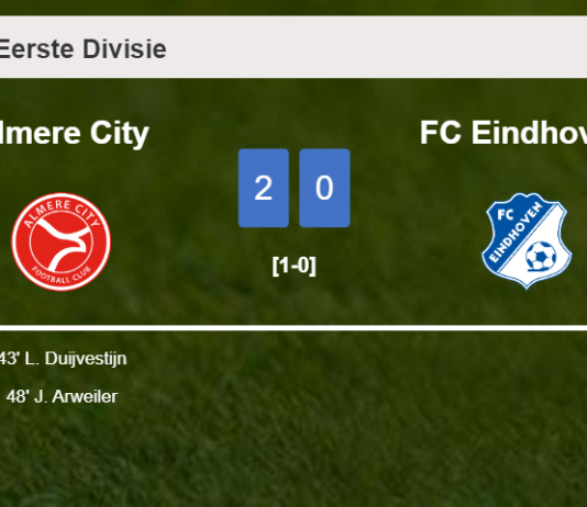 Almere City surprises FC Eindhoven with a 2-0 win