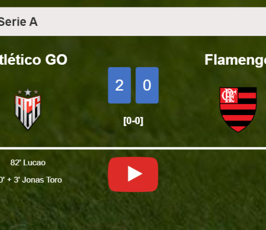 Atlético GO tops Flamengo 2-0 on Thursday. HIGHLIGHTS