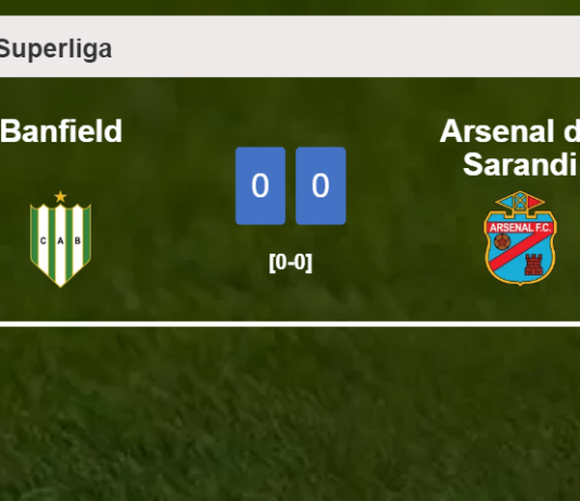 Banfield draws 0-0 with Arsenal de Sarandi on Monday