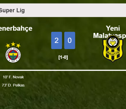 Fenerbahçe surprises Yeni Malatyaspor with a 2-0 win